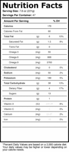 Sambazon Nutrition Info