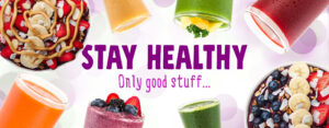 We are in the business of health. We provide health in a cup (or a bowl)