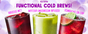 Now Serving Functional Cold Brews