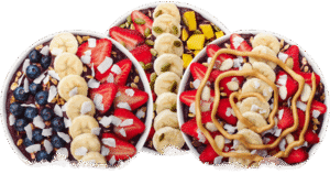 Açaí Bowls - Açaí is organic, non-GMO, vegan, kosher.