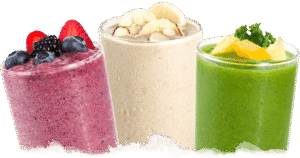 Smoothies - Contain fresh fruits, natural protein (8g), monk fruit.  View More